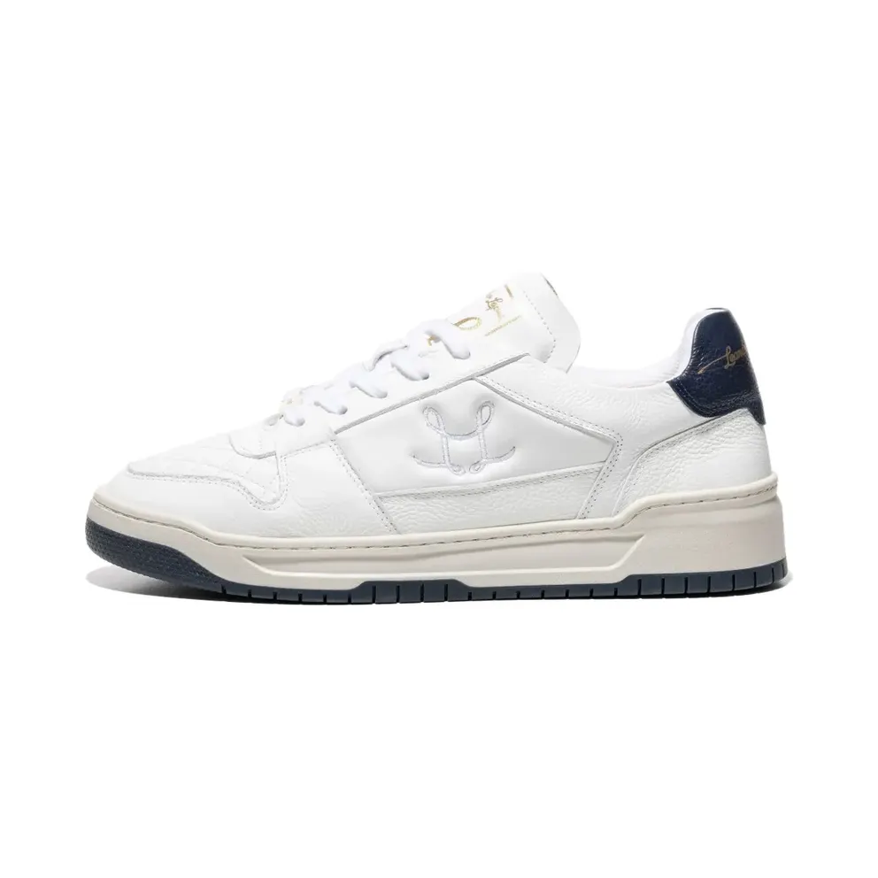 Leandro Lopes Tony with Embroidered logo – White (LL006P04)