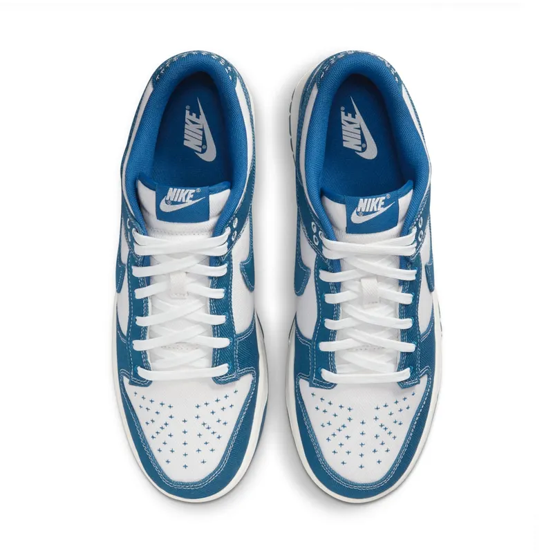 Nike Dunk Low “Denim / Shashiko – Industrial Blue” (DV0834-101)