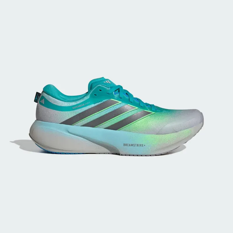Adidas SUPERNOVA RISE 3 Running Shoes Grey Two / Iron Metallic / Lime Burst (JQ4528)