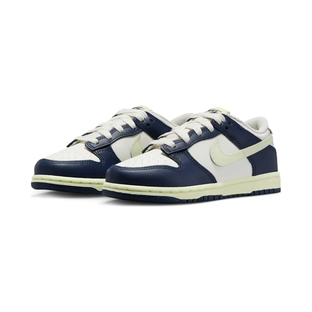 Nike Dunk Low Sail Midnight Navy Volt Tint (FB9108-127)