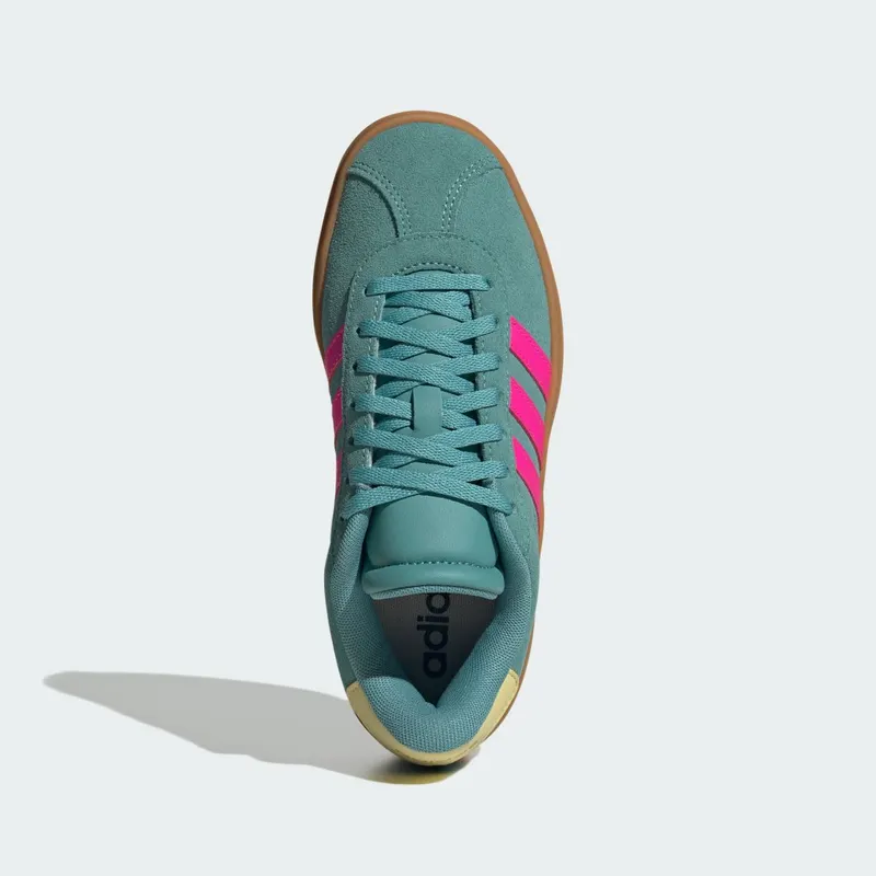 Adidas VL Court Bold Lifestyle Kids Powder Teal / Shock Pink / Powder Yellow (JQ4482)