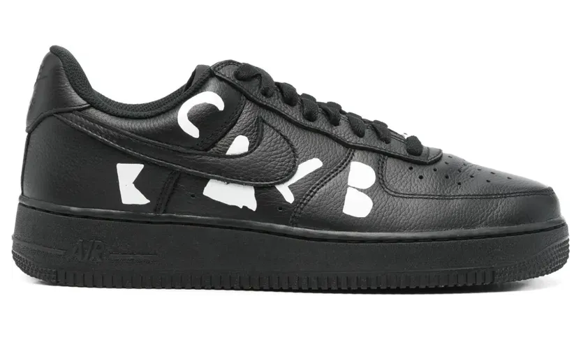 Comme Des Garçons x Nike Air Force 1 Low Retro “Black” (1OK101)