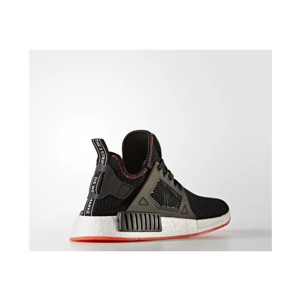 adidas NMD XR1 Black Contrast Stitch Core Black/Core Black/Solar Red (BY9924)