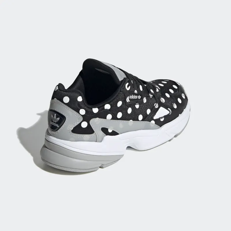 adidas Falcon Polka Dot (W) Core Black/Crystal White/Grey Two (EH3522)