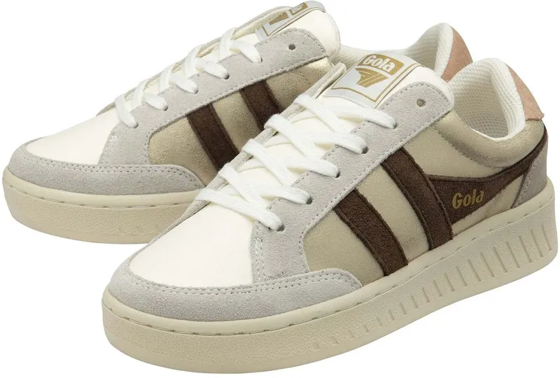 Gola sneaker gold/dark brown/cameo (CLB334YT)