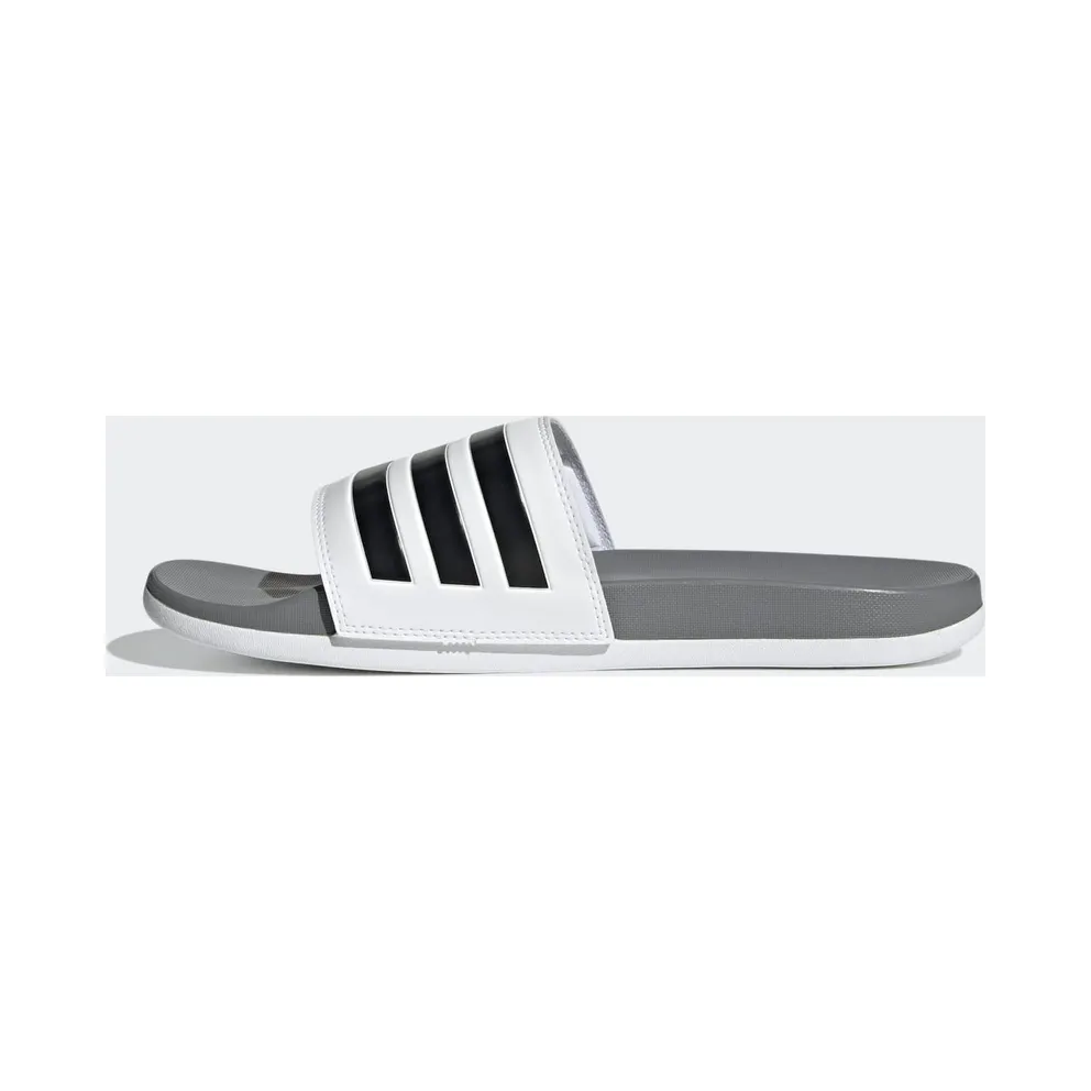 Adidas Adilette Comfort Slides Cloud White / Core Black / Grey Three (GZ5895)