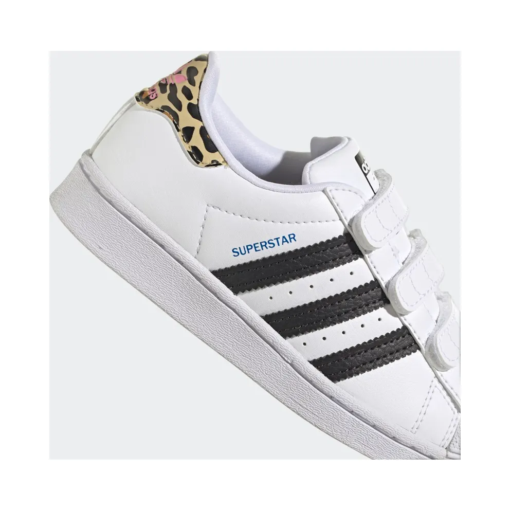 Adidas Superstar Cloud White / Core Black / Blue (GW4063)