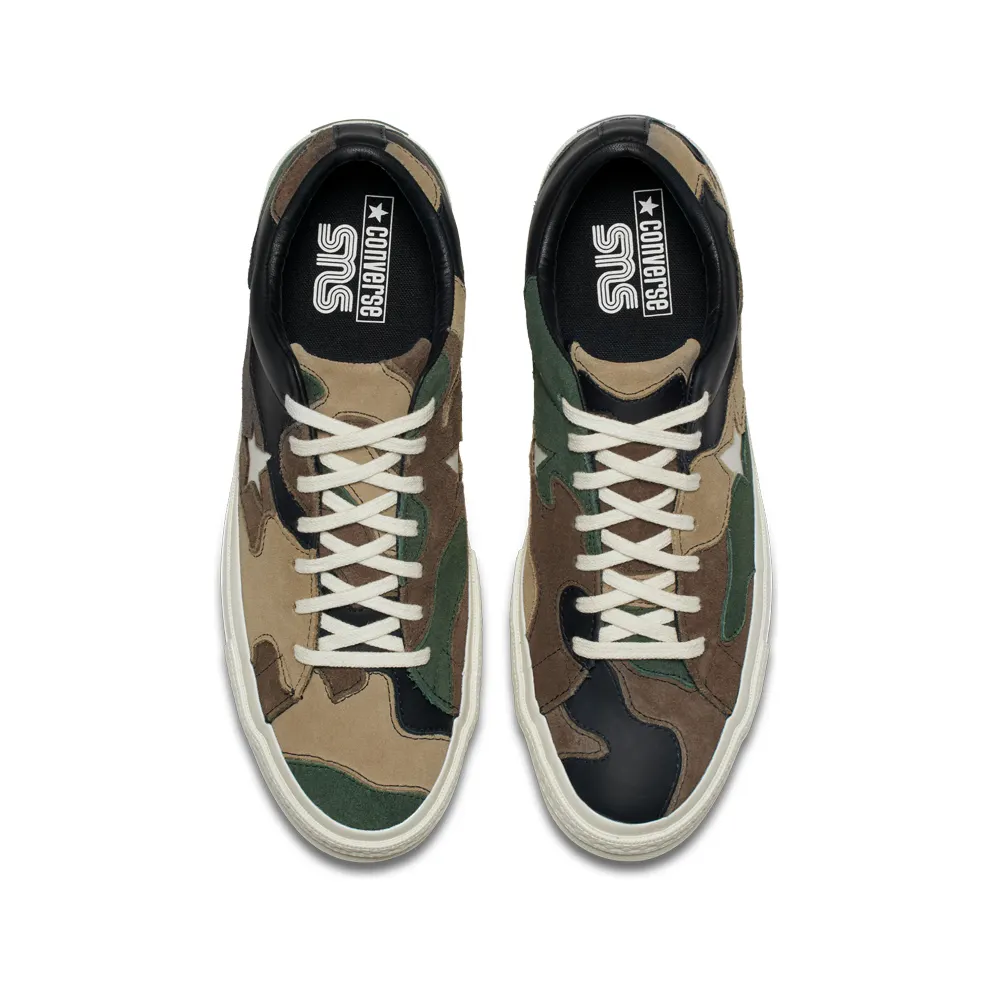 Converse One Star SNS Camo (Brown) Canteen/Black Forrest-White (161406C)