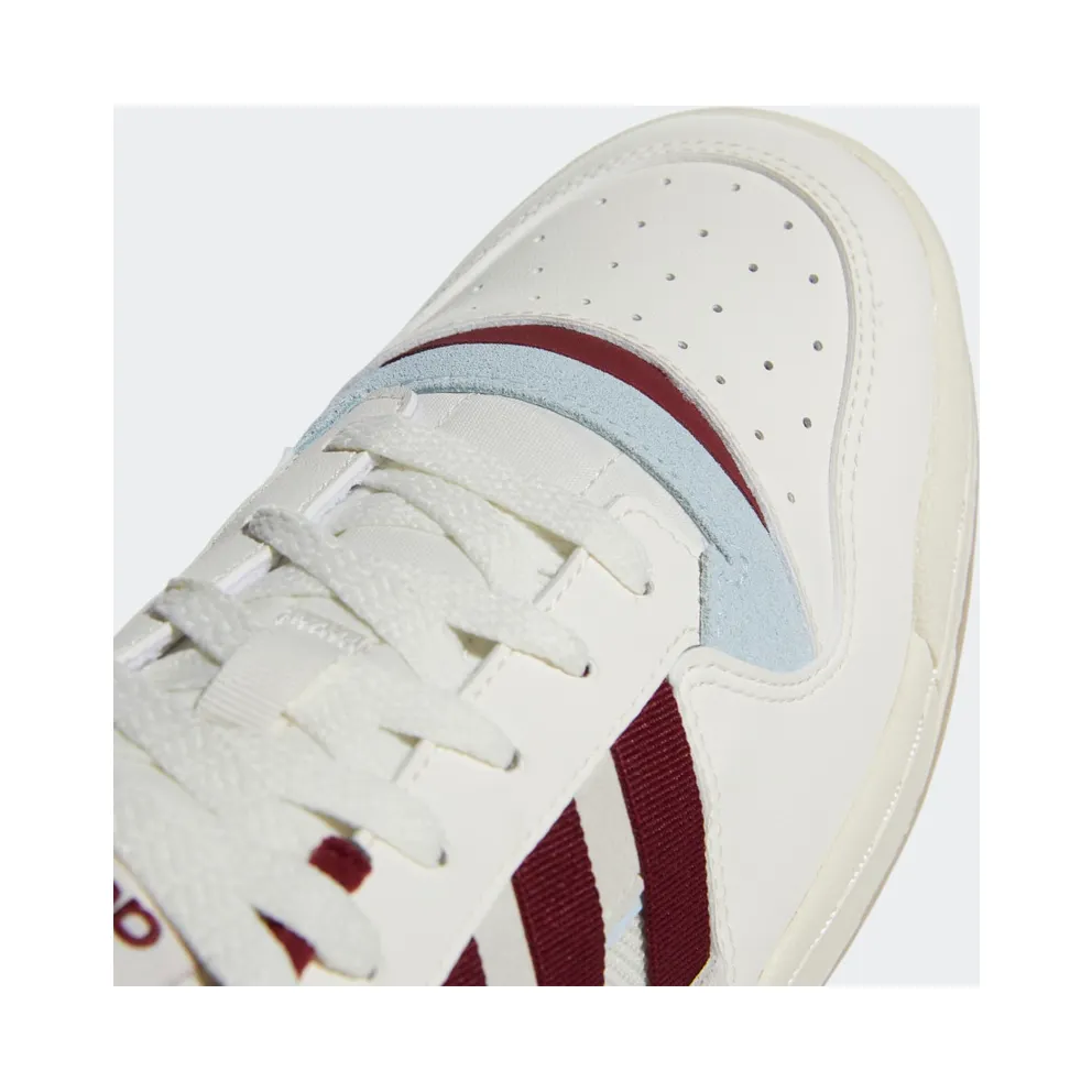 Adidas Forum Exhibit Low Off White / Collegiate Burgundy / Cream White (GW4358)