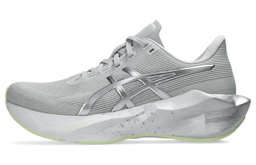 ASICS NOVABLAST 6 PLATINUM “Platinum / Glow Green” (1012C070-020)
