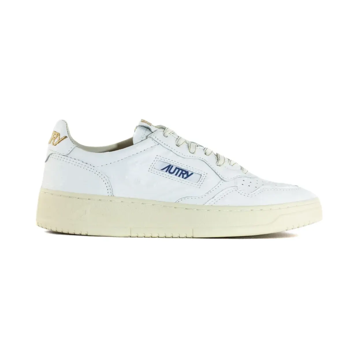 Autry Medalist Low leren “White” (AULWOT01WHITE)