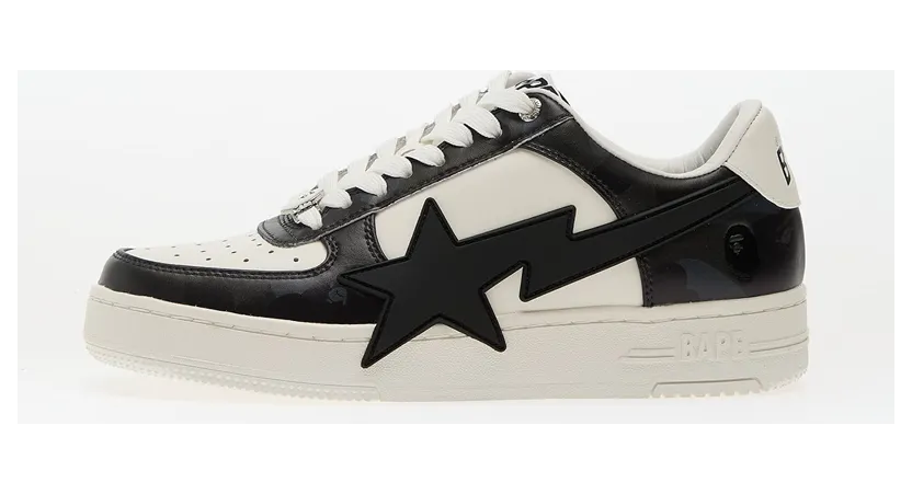 Reebok A Bathing Ape Bape Sta Zwart (001FWL301308MBLK)