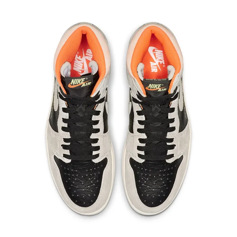 Air Jordan Nike AJ I 1 High Retro ‘Neutral Grey Hyper Crimson’ (2019) (555088-018)
