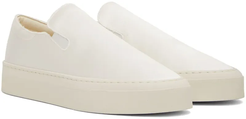 The Row Black Marie H Low-Top Sneakers (F1179-W326)
