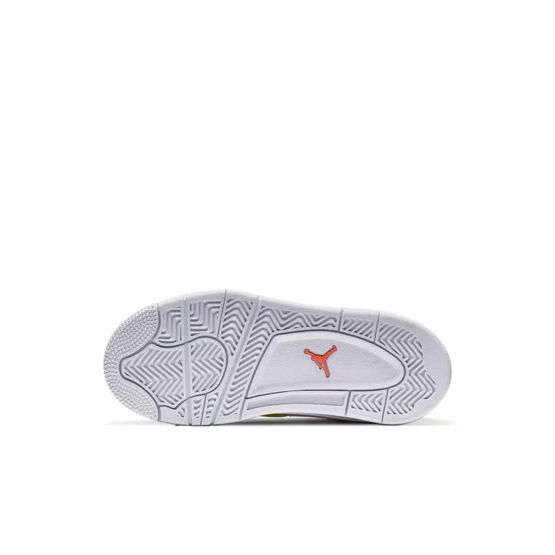 Air Jordan 4 Retro White Lemon Pink (PS) (2020) (CV7809-100)