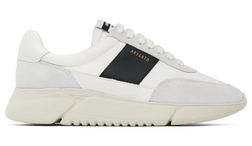 Axel Arigato White & Black Genesis Vintage Sneakers (35041)