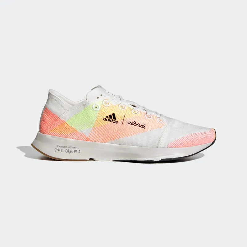 adidas ADIZERO X ALLBIRDS 2.94 KG CO2E Non Dyed / Core Black / Acid Red (GY6185)