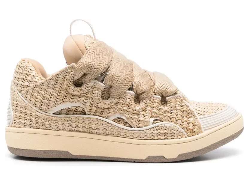 Lanvin Curb sneakers – Beige (FUSKDK12RACAP25)