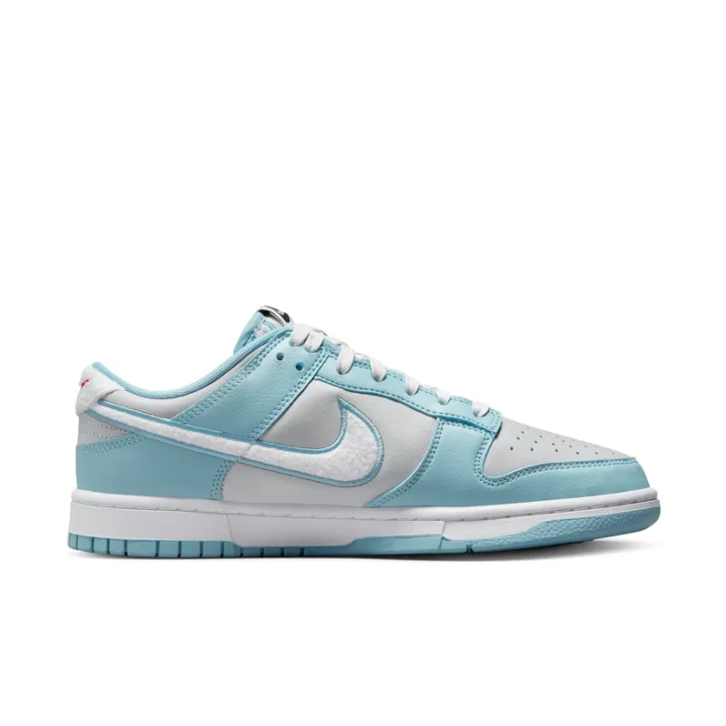 Nike Dunk Low Retro “Fleece Swoosh Worn Blue” (FB1871-011)