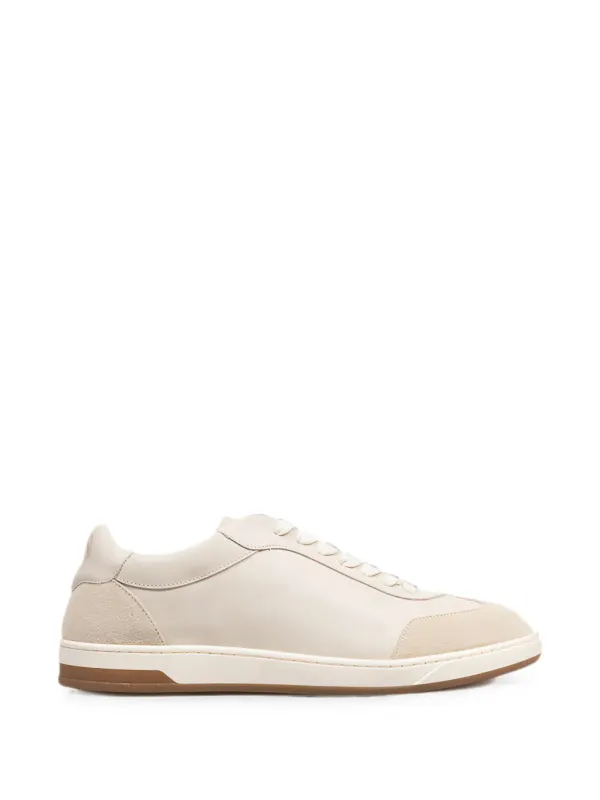 Peserico panelled lace-up – Beige (R79072C0CC794)