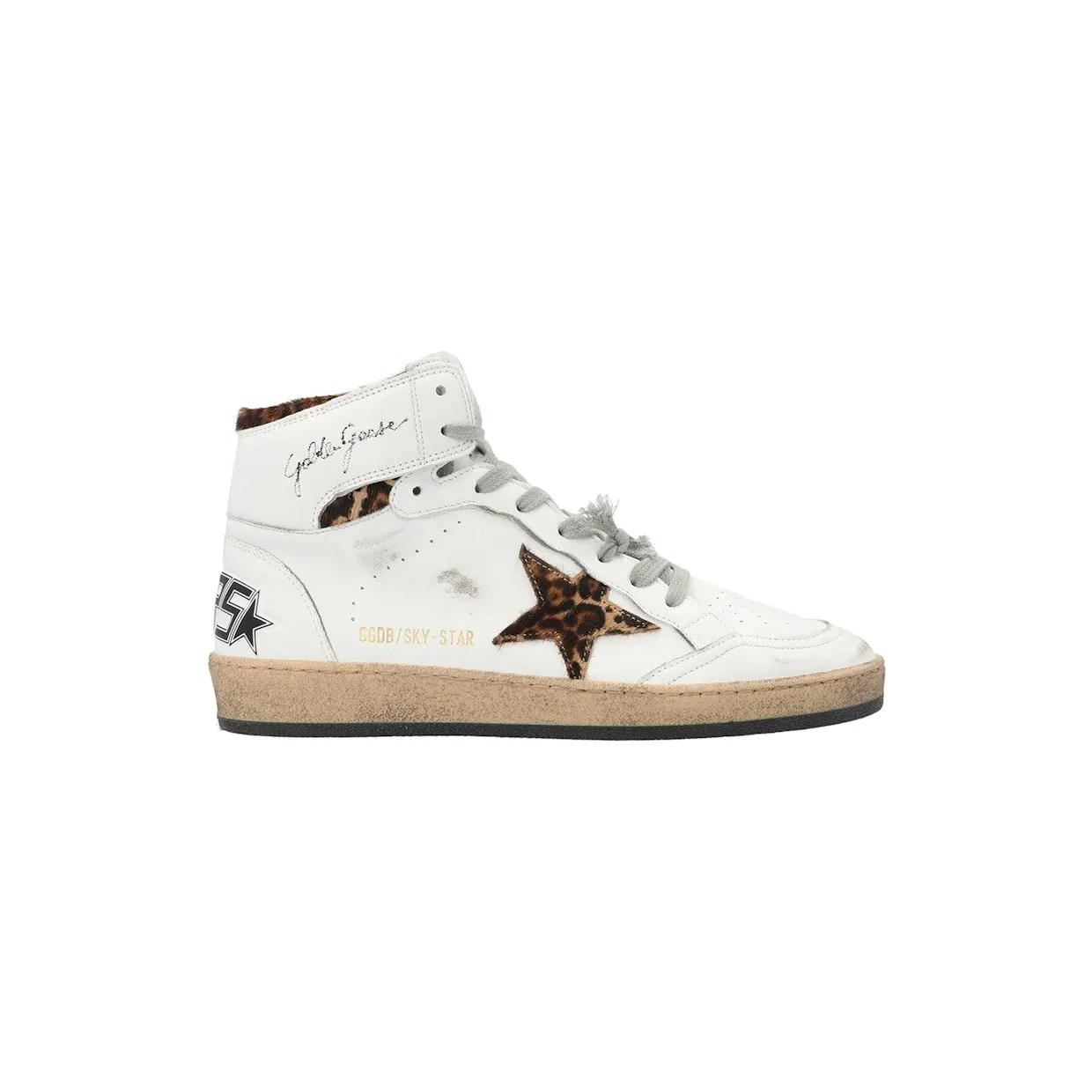 Golden Goose Sky-Star White Leopard (GWF00230-F002193-10805)