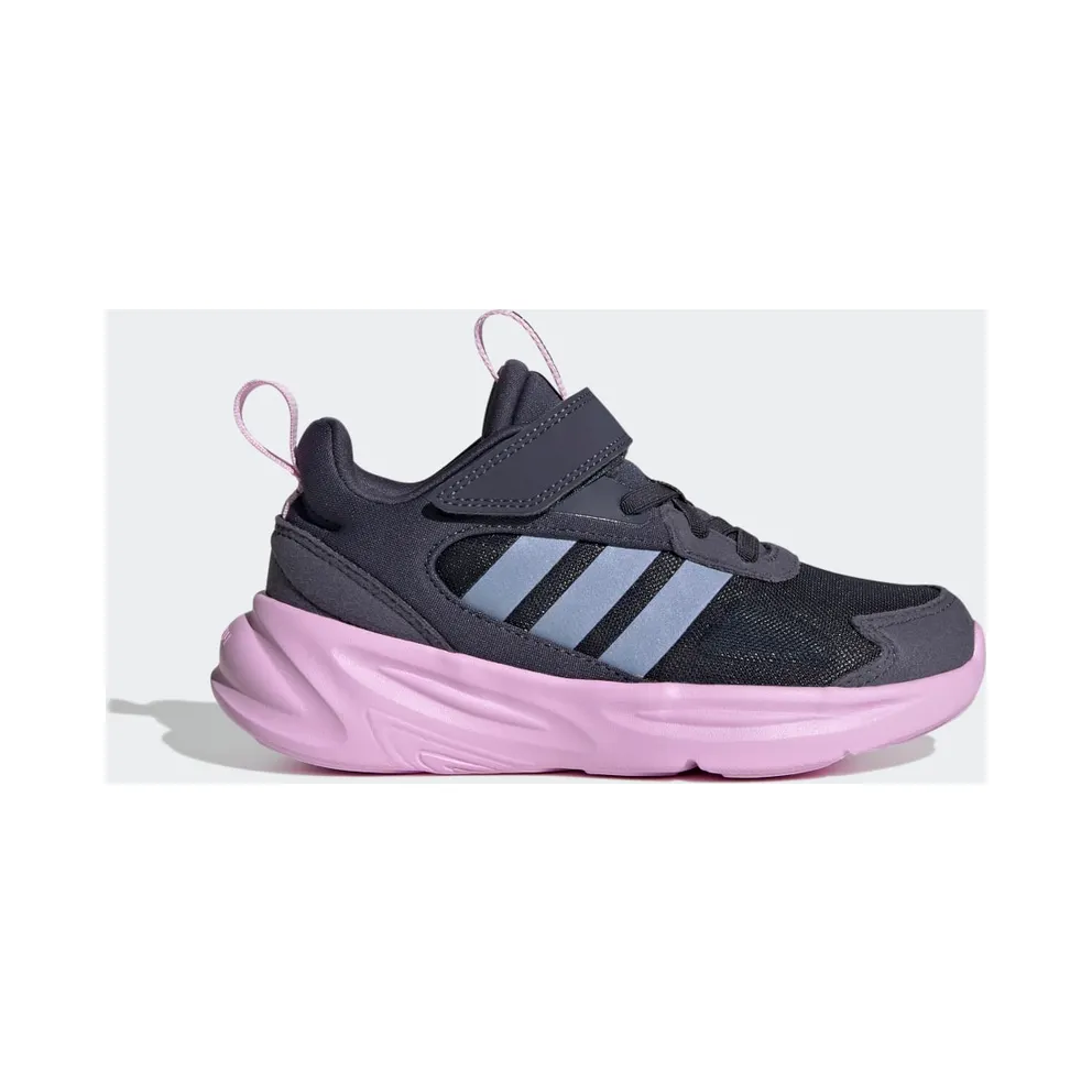 Adidas Ozelle Running Lifestyle Elastic Lace with Top Strap Shadow Navy / Altered Blue / Bliss Lilac (GW1562)