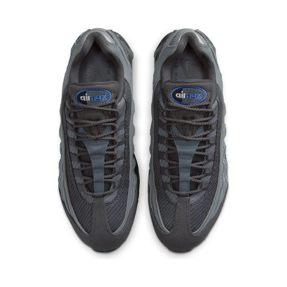 Nike Air Max 95 Big Bubble “Smoke Grey / Anthracite / Black / Racer Blue” (IM9605-002)