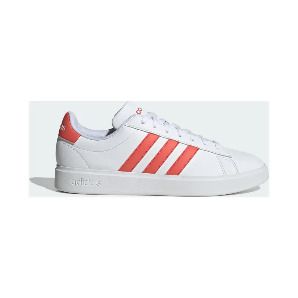 adidas Grand Court Cloudfoam Comfort Cloud White / Preloved Scarlet / Cloud White (ID2948)