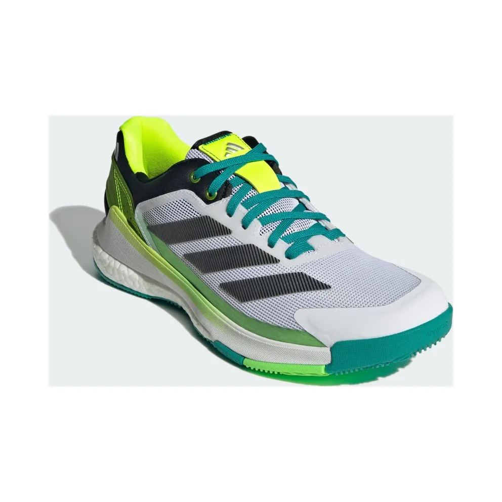 Adidas Crazyquick BOOST Padel Cloud White / Core Black / Lime Burst (JP7203)