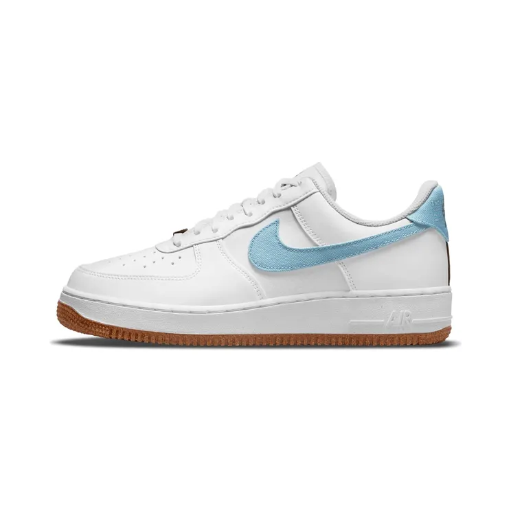 Nike Air Force 1 07 LV8 Indigo “White / Black / Obsidian” (CZ0338-100)