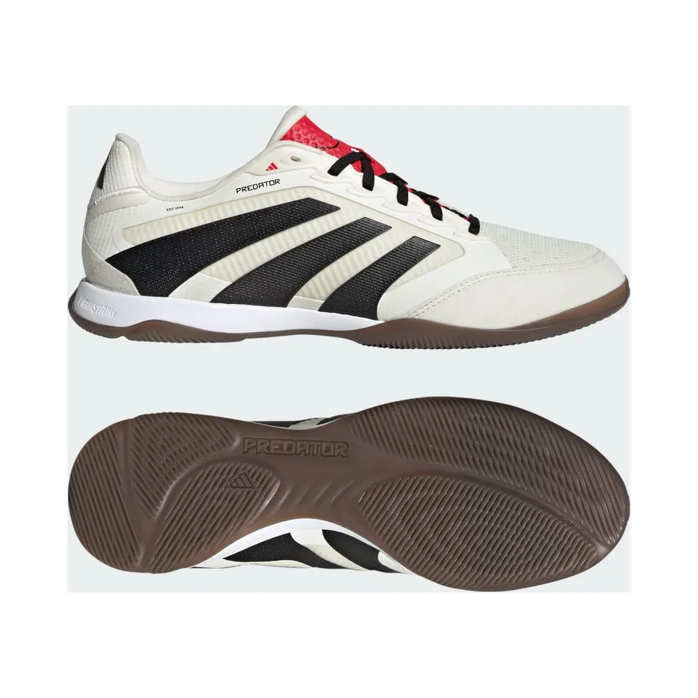 adidas Predator Pro Indoor Off White Core Black Pure Ruby (JH8892)
