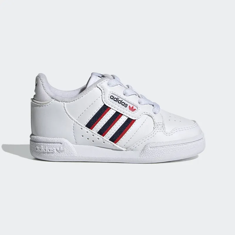 Adidas Continental 80 Stripes Cloud White / Collegiate Navy / Vivid Red (S42613)