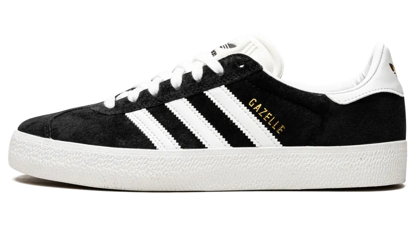 adidas Gazelle ADV Black White Gold (FX6563)