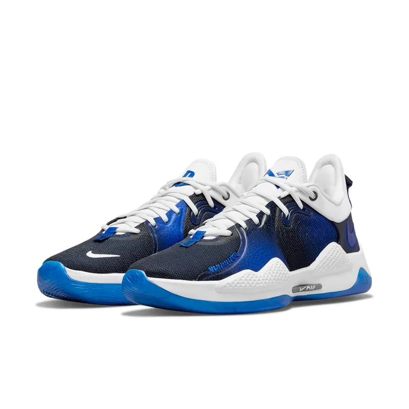 Nike PG 5 ‘PlayStation’ Flip (2021) – “Racer Blue / Laser Blue / Deep Royal Blue / White / Multi-color” (CW3144-400)