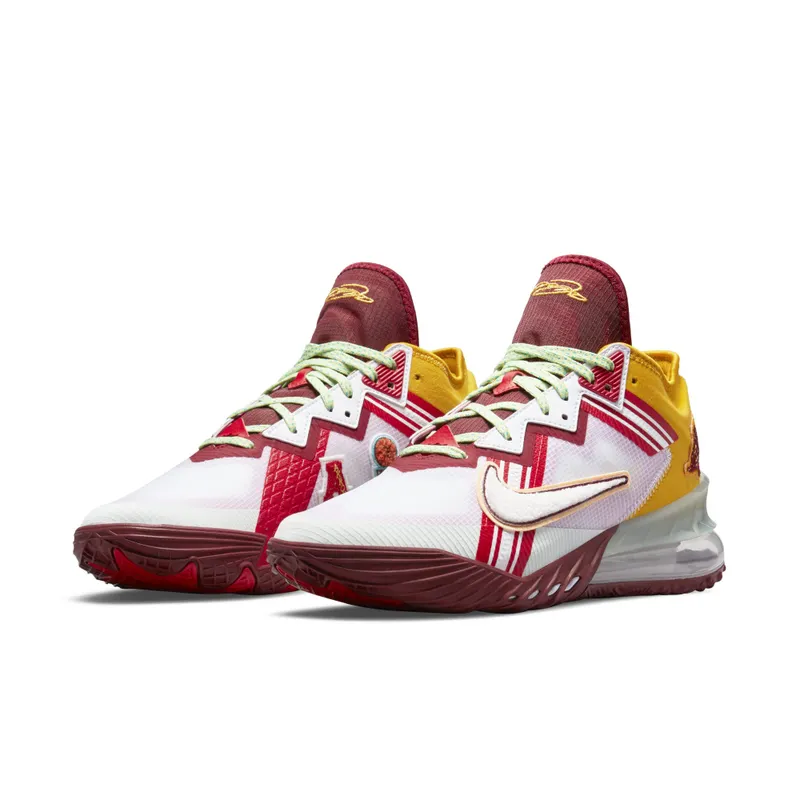 LeBron 18 Low x Mimi Plange ‘Higher Learning’ White (CV7562-102)