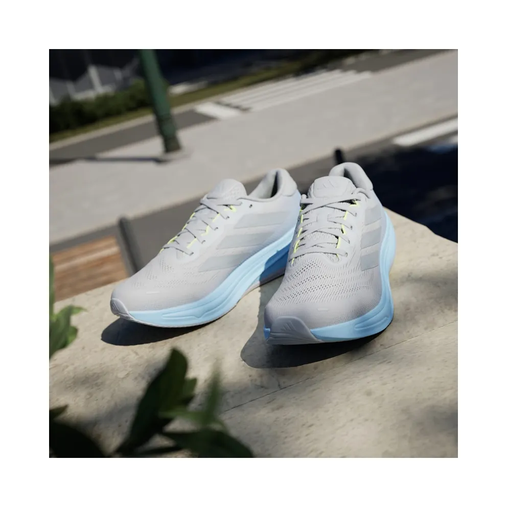 adidas Supernova Rise 2 Grey Matte Silver Glow Blue (JS3046)