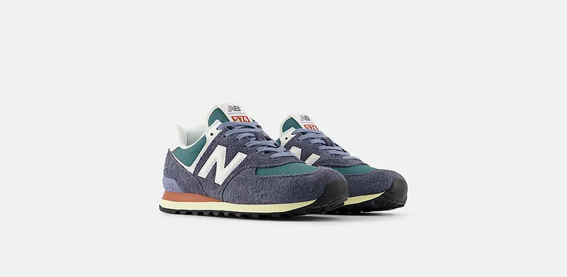 New Balance 574 Dark Arctic Grey Sea Salt (U574WBG)