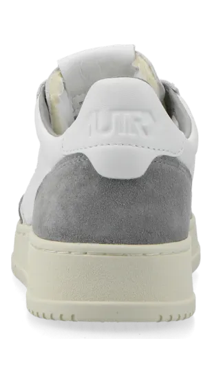 Autry Medalist Low (goat / suede white / grey) – AULMGS37 (4)