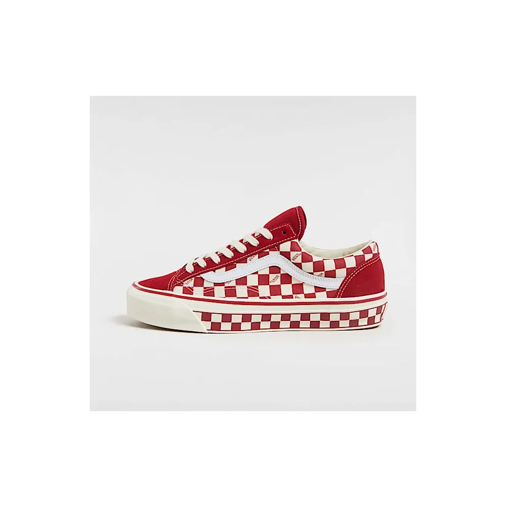 Vans Old Skool 36 Premium Checkerboard Chili Pepper Red (VN000D57ERY)