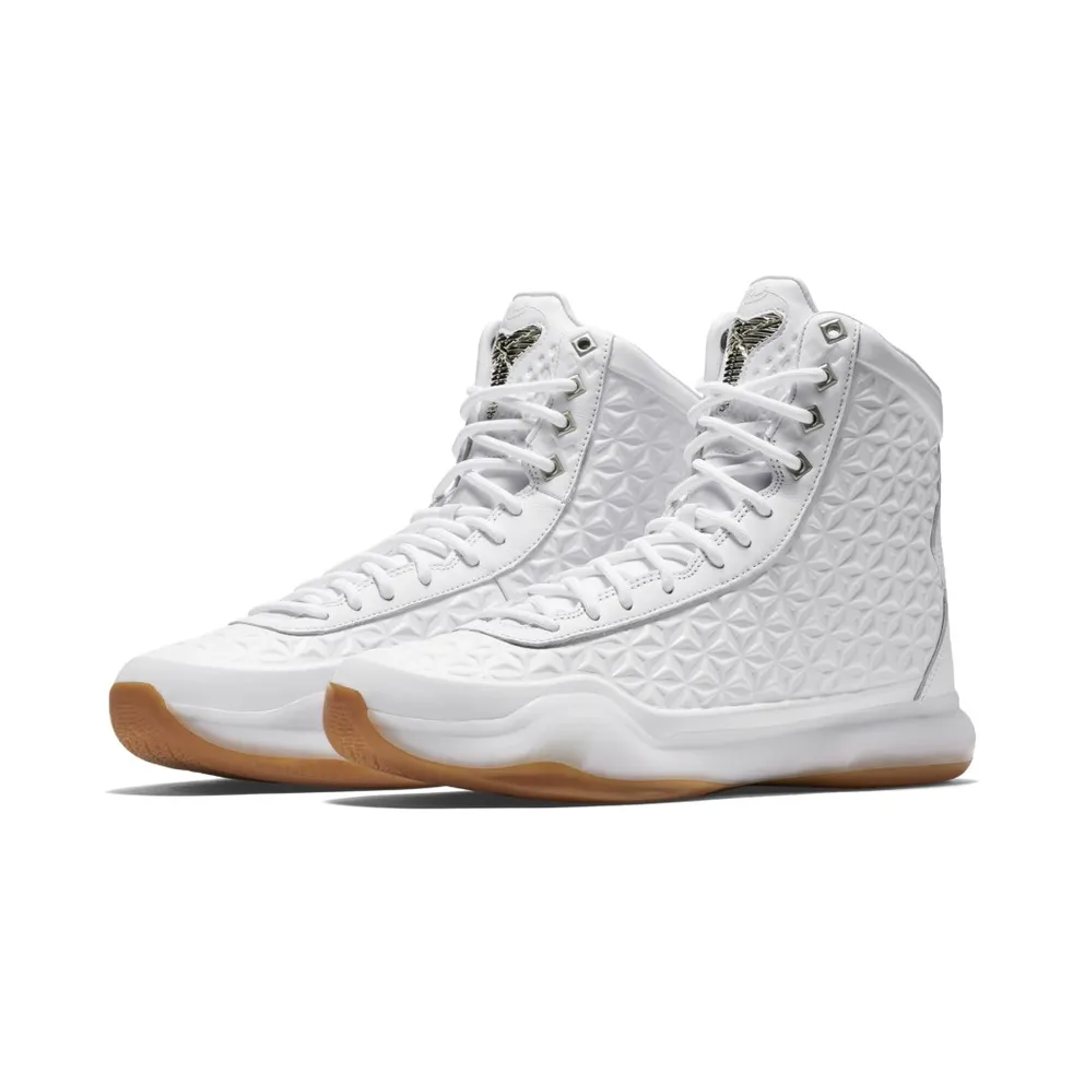 Nike Kobe 10 Elite Ext White Gum White/Metallic Silver (822950-100)