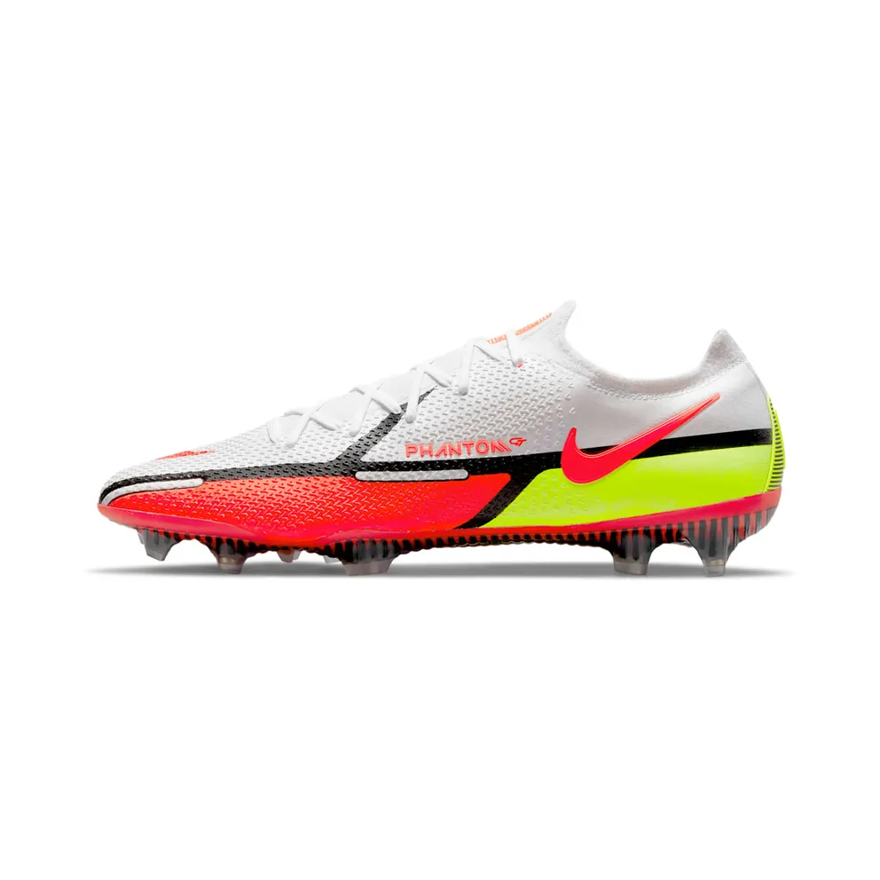 Nike Phantom GT2 Elite FG White Volt Black Bright Crimson (CZ9890-167)