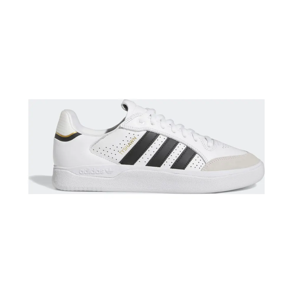 adidas Tyshawn Low Cloud White / Core Black / Gold Metallic (HQ2003)