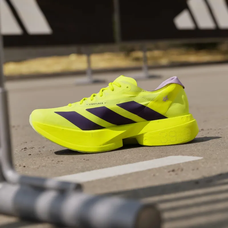 Adidas Adizero Adios Pro 4 Solar Yellow / Aurora Plum / Powder Plum (JP6623)