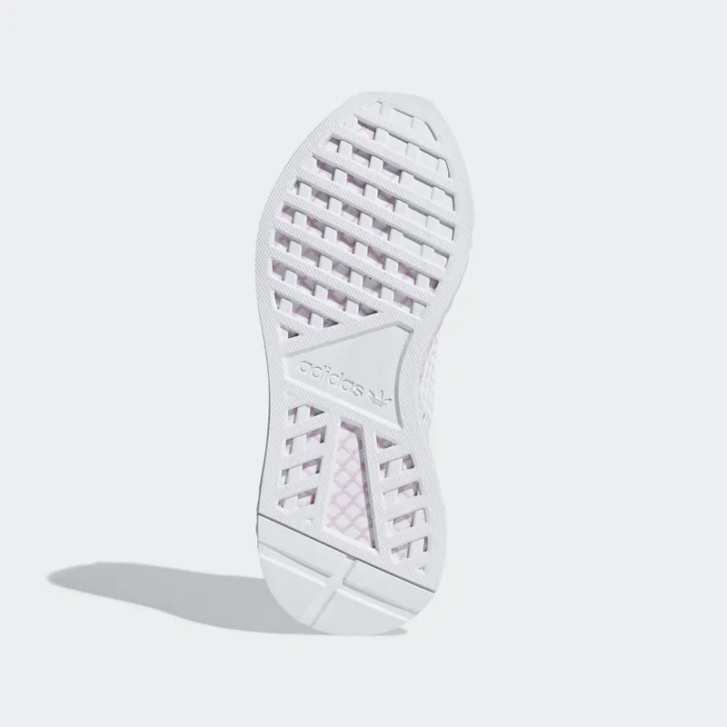 adidas Deerupt Cloud White Clear Lilac (W) Cloud White/Cloud White/Clear Lilac (B37601)