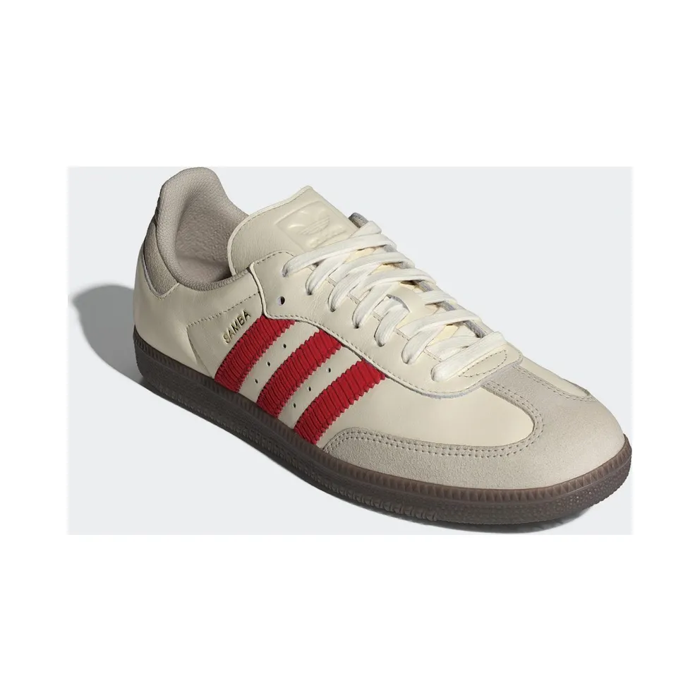 Adidas Samba OG “Off White Better Scarlet” (IH6815)