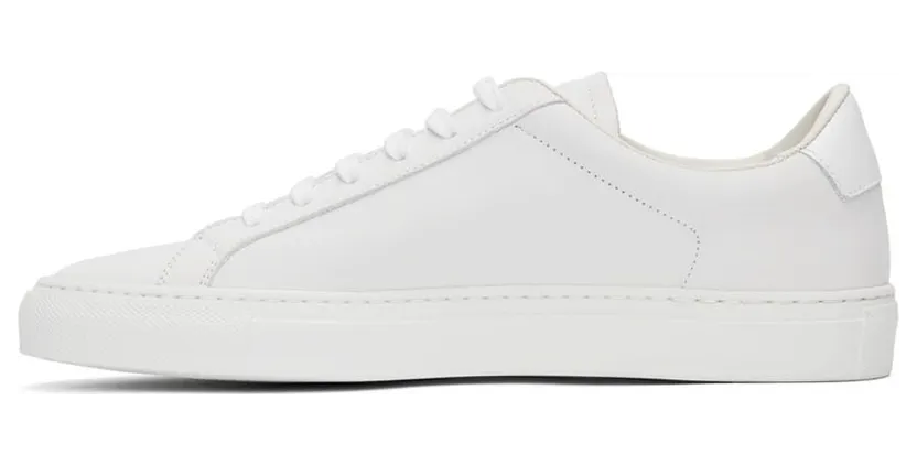 Common Projects White Retro Low Sneakers (ARTICLE 2311) (3)