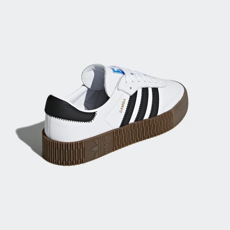 adidas Sambarose White Black Gum (W) Cloud White/Core Black/Gum (AQ1134)