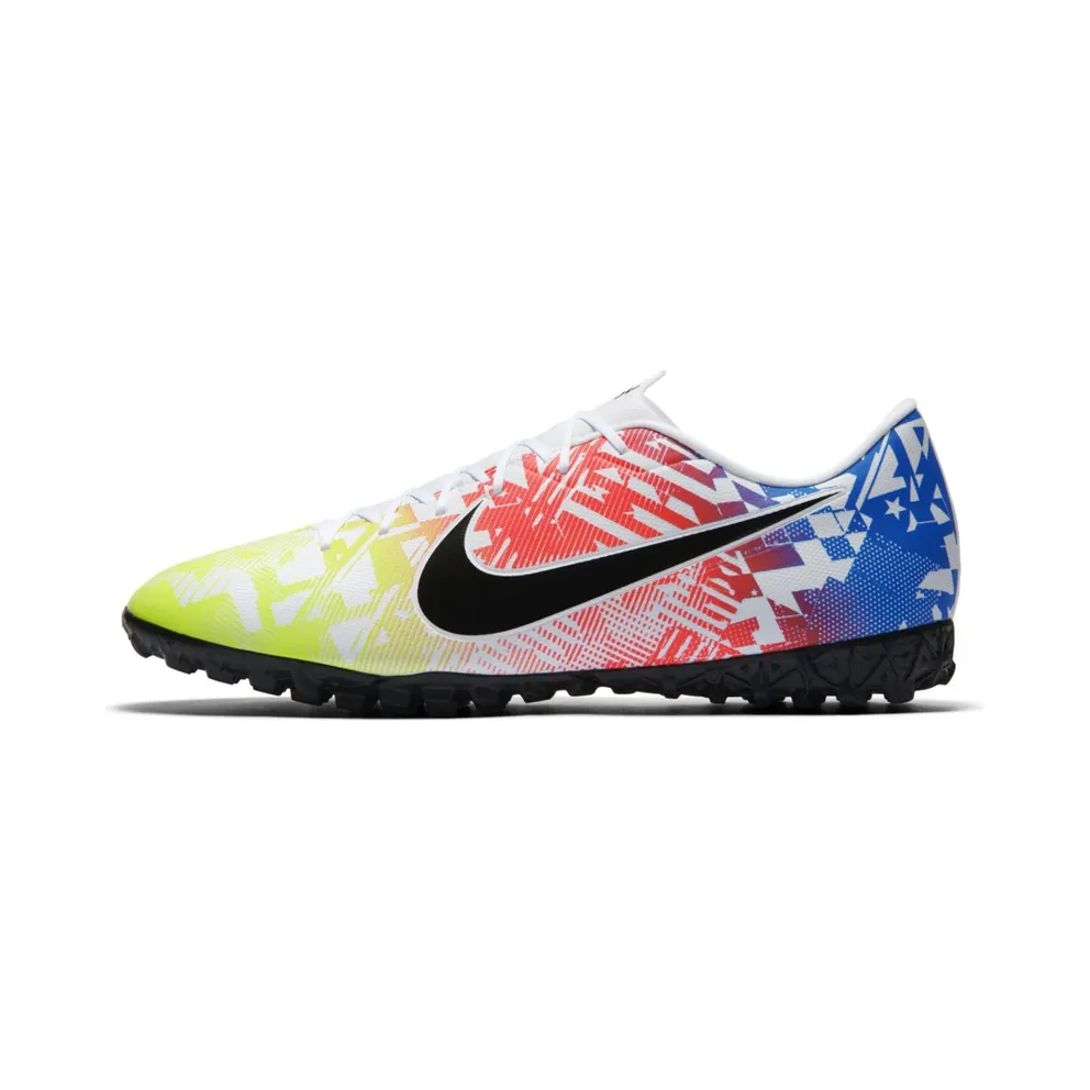 Nike Mercurial Vapor 13 Academy Neymar Jr TF Jogo Prismatico White/Racer Blue-Volt-Black (AT7995-104)