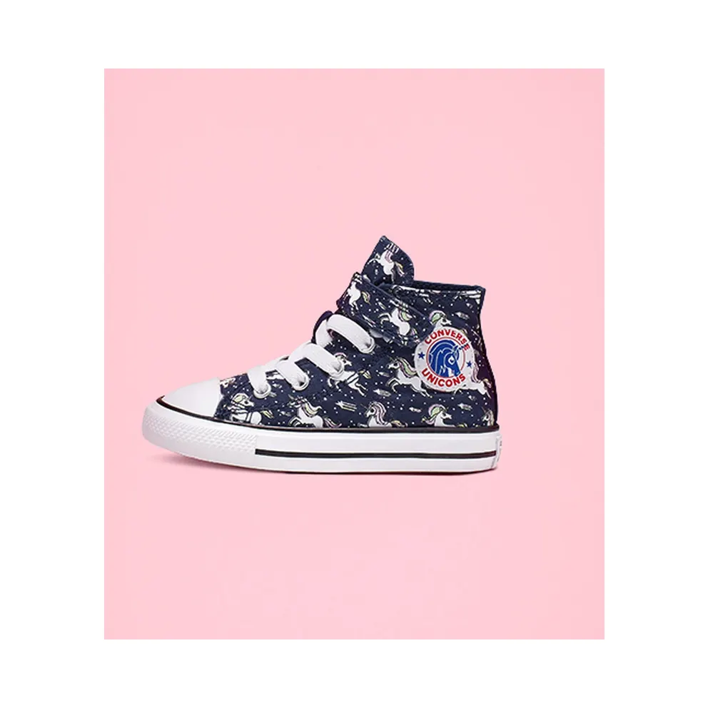 Converse Unicons Hook and Loop Chuck Taylor All Star High Top Navy/black/white (766203C)