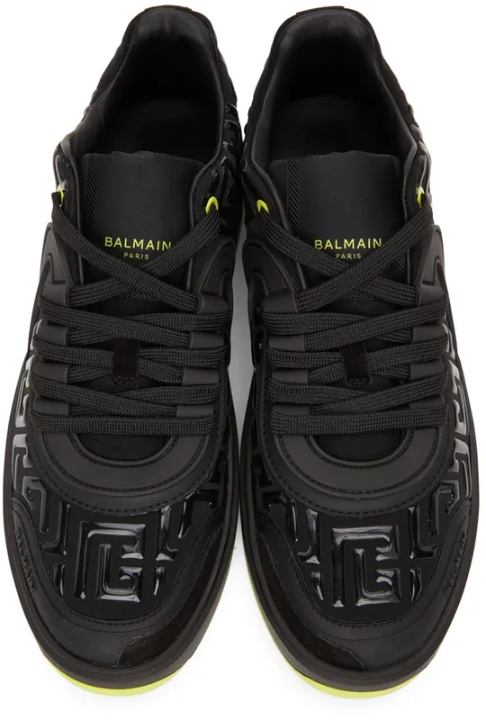 Balmain Black Skate Low (XM1VI292TSNL)
